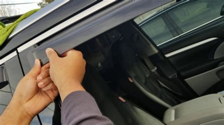 How to Install WeatherTech Side Window Deflectors YouTube
