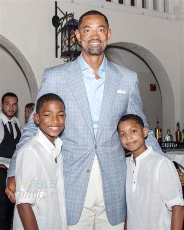 Juwan Howard and his 2 sons Jace and Jett Suit jacket, Jackets, Blazer