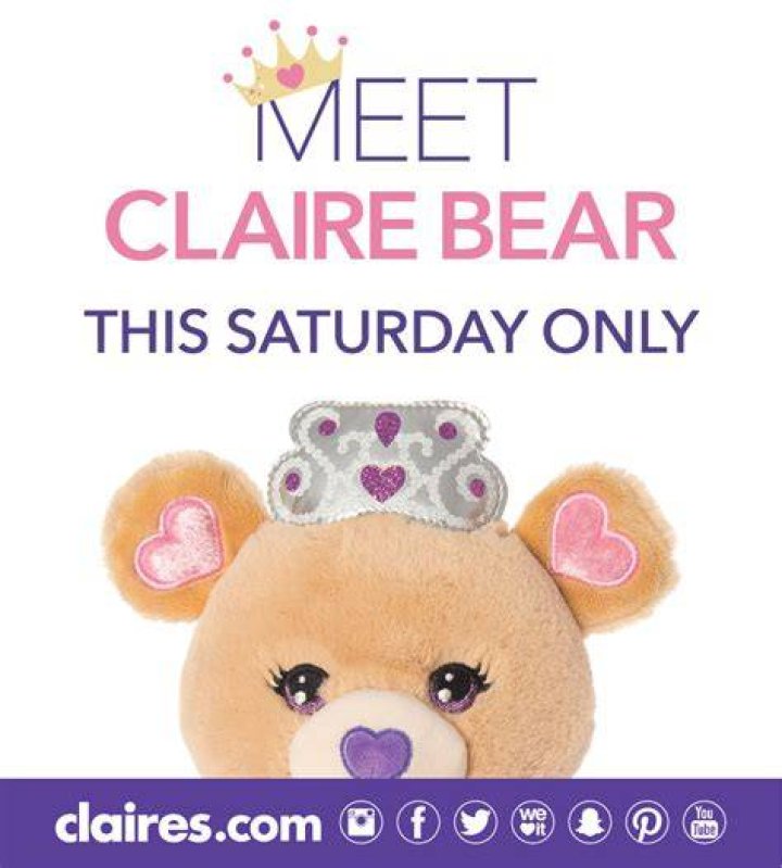 Meet Claire Bear!