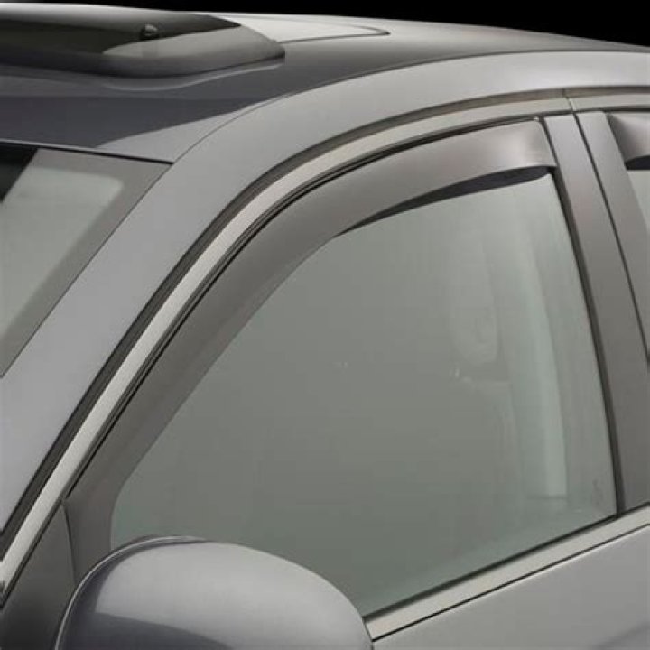 WeatherTech Rear Side Window Deflector Channel Clip Installation YouTube