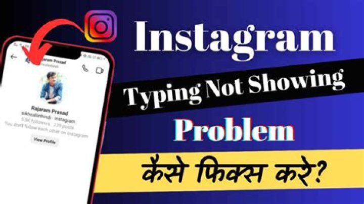 Why Typing Is Not Showing On Instagram 7 Easy Fixes (2023)